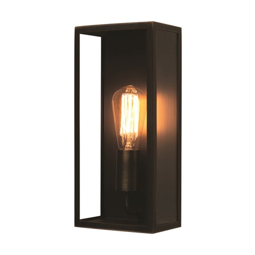 Astro Messina 130 Bronze / Glas Udendørs Væglampe E27