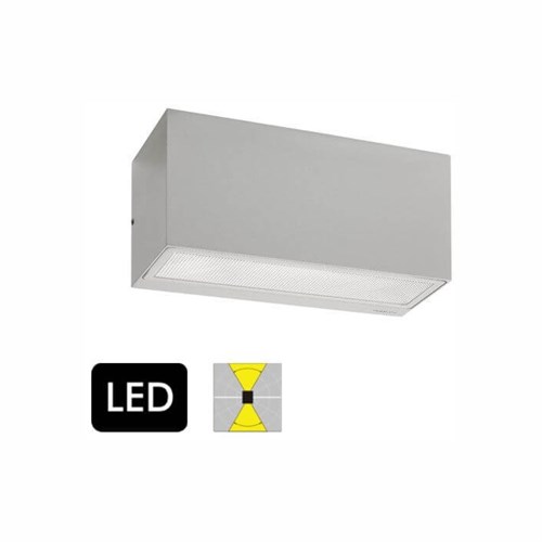 Norlys Asker Aluminium Op/Ned Væglampe med LED-moduler