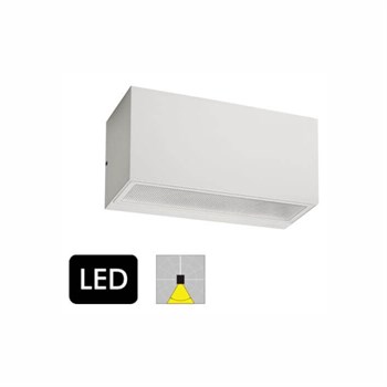 Norlys Asker 1726 Hvid Down Light Væglampe med LED-modul