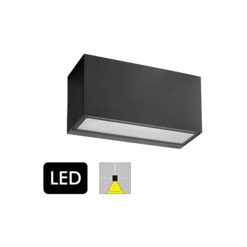 Norlys Asker 1726 Grafit Down Light Væglampe med LED-modul