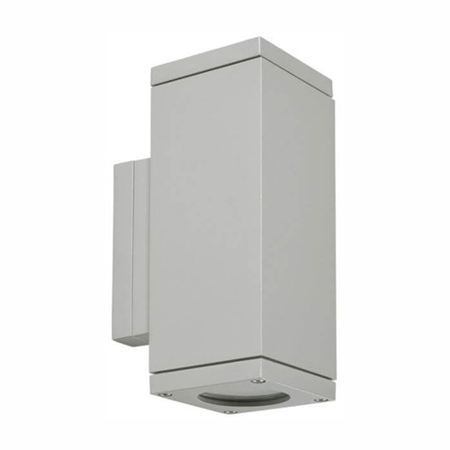 Norlys Sandvik Aluminium Op/Ned Væglampe 2x3,9W GU10 m. LED